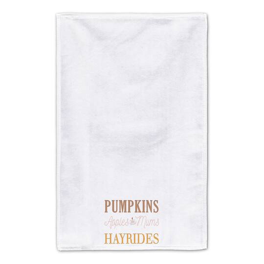 Pumpkins And Hayrides Tea Towel Set